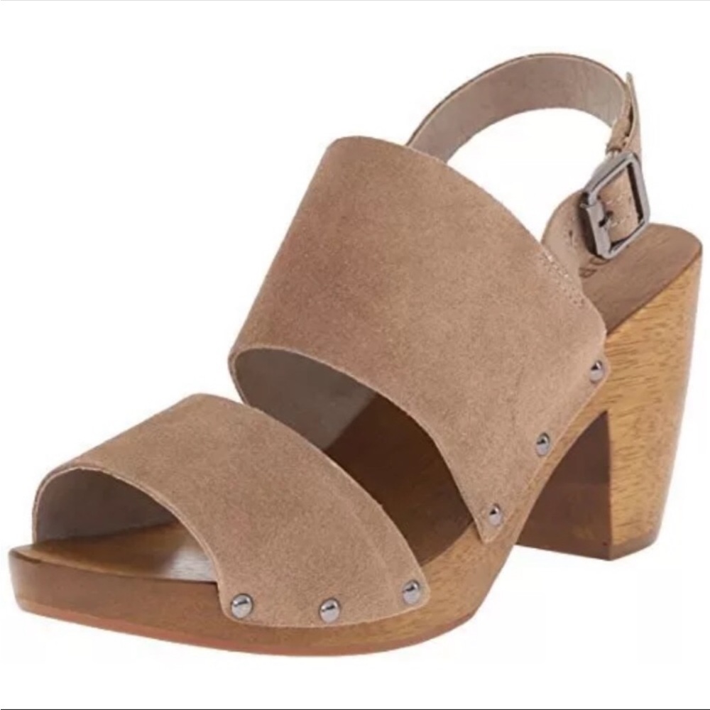Kelsi Dagger Brooklyn Brea Suede Clog Style Sandal Size 10
